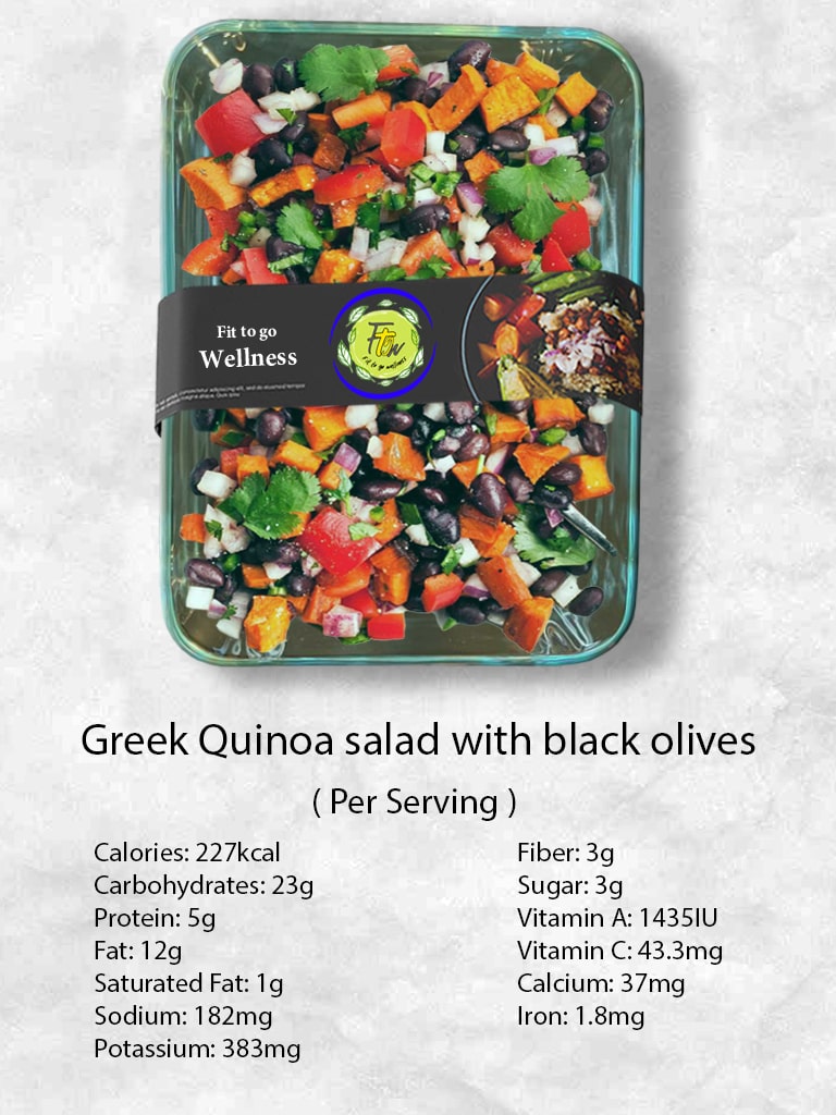 Greek Quinoa salad with black olives-min Greek Quinoa salad with black olives-min