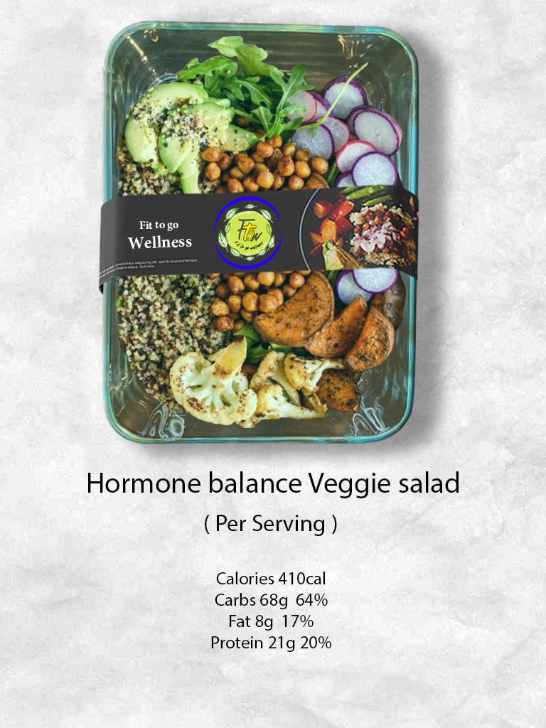 Hormone balance Veggie salad-min Hormone balance Veggie salad-min