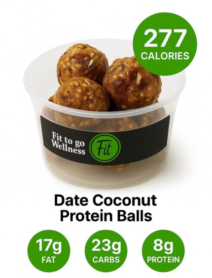 Date Coconut Protein Balls
