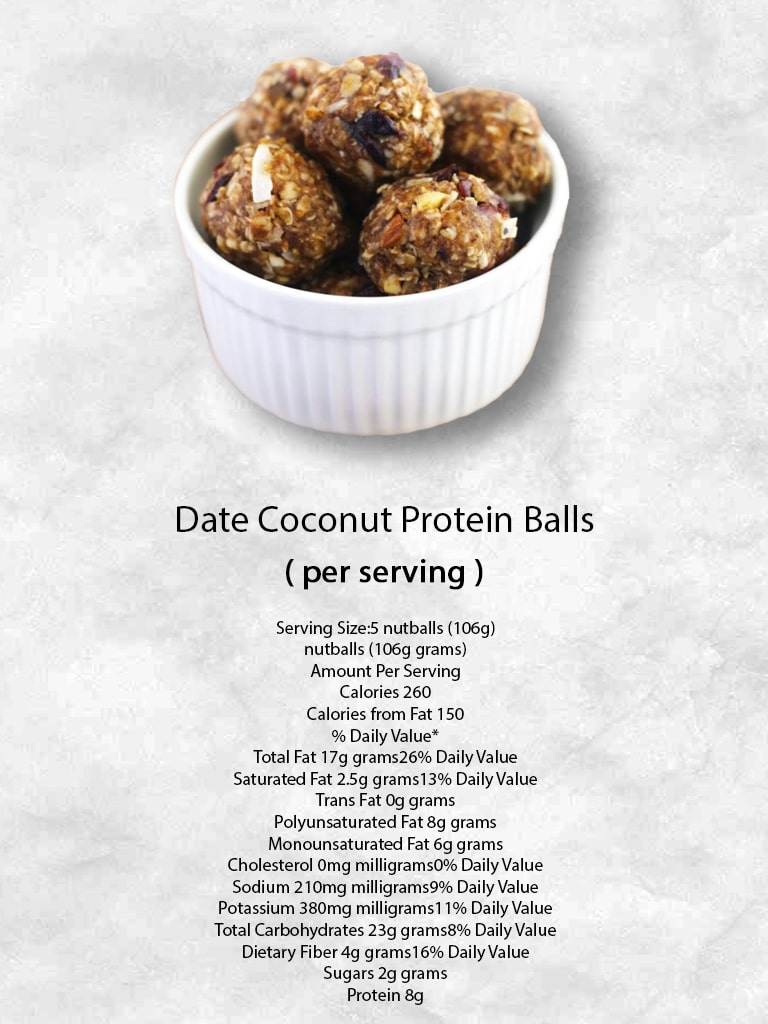 Date Coconut Protein Balls-min Date Coconut Protein Balls