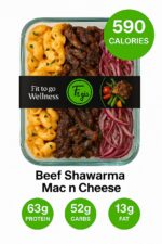 beef shawarma mac n cheese