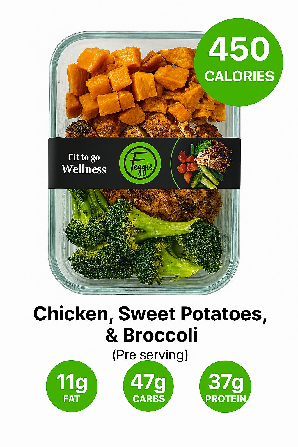 Chicken - Sweet Potatoes & Broccoli