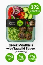 Greek meatballs with Tzatziki sauce
