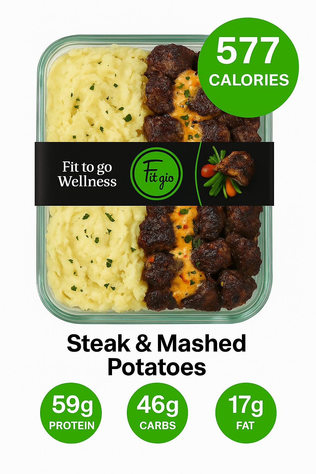 Steak & Mashed Potatoes