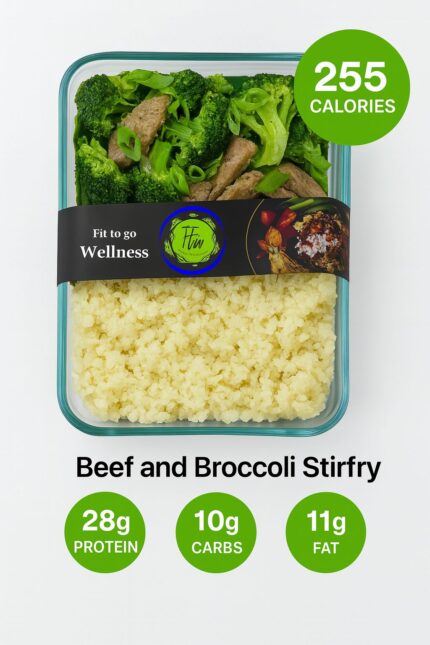 Beef and broccoli stirfry