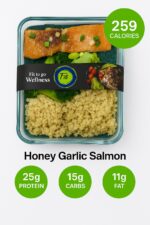 Honey garlic salmon