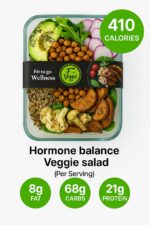 Hormone balance Veggie salad